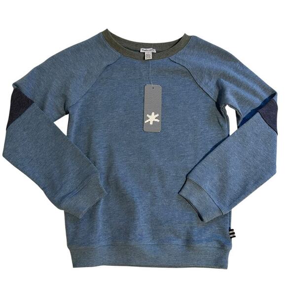 NWT Splendid 2pc Jogger Set Blue/Gray Lily Pad Kids 7 - Picture 2 of 9